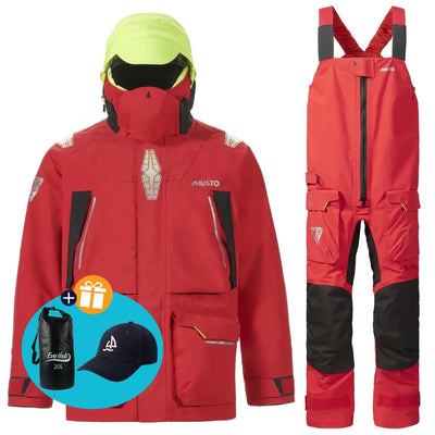 Musto Segelanzug Herren HPX Gore-Tex Pro Ocean Rot