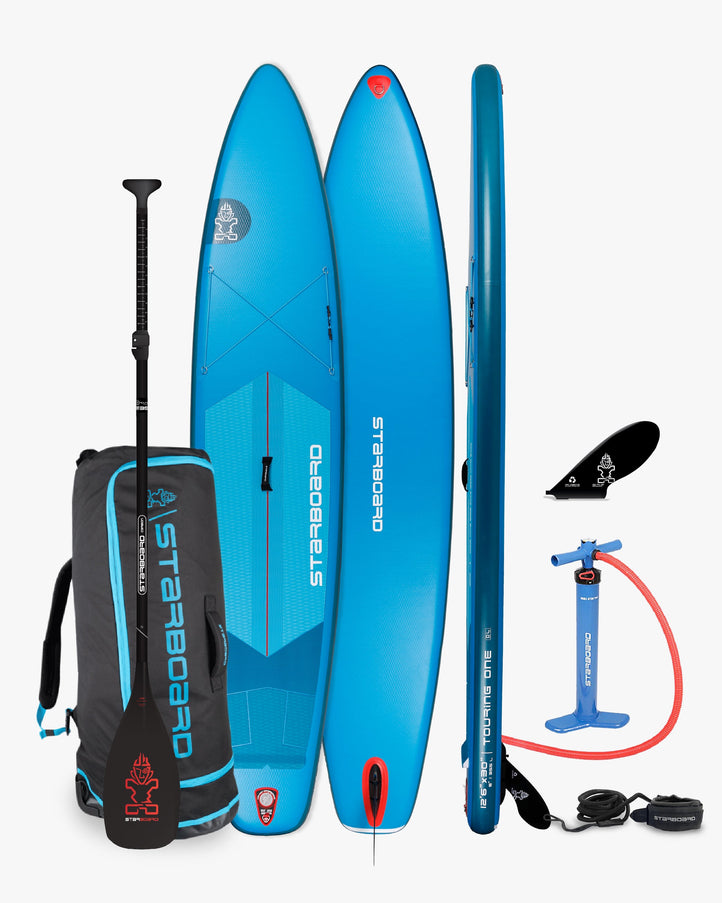 Starboard SUP Board Opblaasbaar Touring One 12'6 x 30 met Peddel