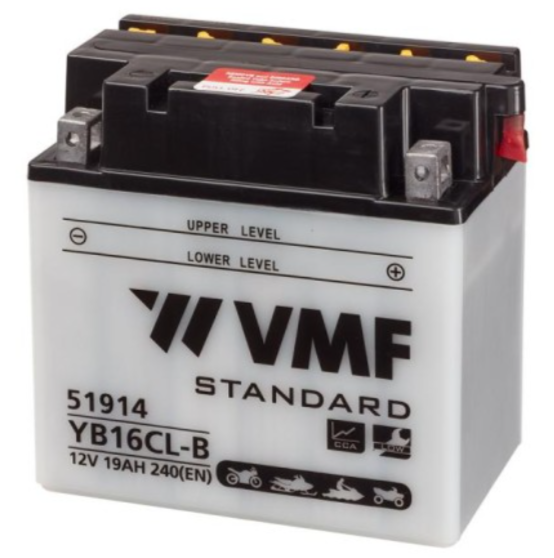 VMF Powersport Accu 12V 19Ah YB16CL-B