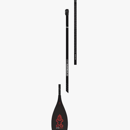 Starboard SUP Peddel Lima Tufskin 3-Delig Carbon