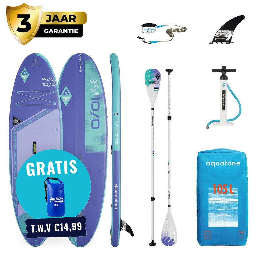 Aquatone Aufblasbares SUP Premium Lite Wave 10'0