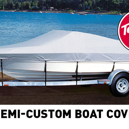 Taylor Made Boothoes Visboot - Trailerite Hot Shot - Trailerbaar - Grijs - 370-400 x 157 cm