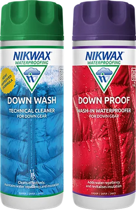 Nikwax Twinpack Down Wash/Down Proof 300 ml