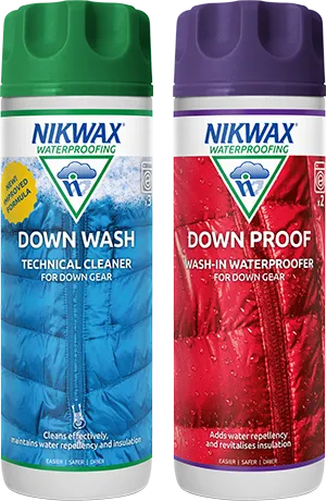Nikwax Twinpack Down Wash/Down Proof 300 ml
