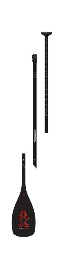 Starboard SUP 2024 Paddle LIMA Tufskin / 3PCS Carbon shaft S35