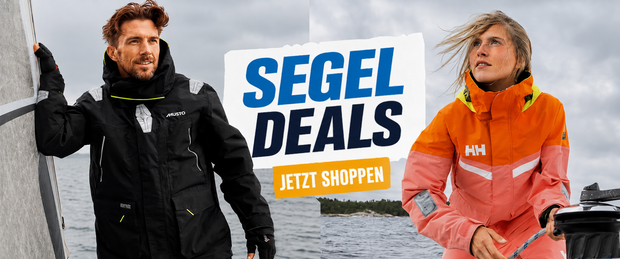Segel Deals - Segelbekleidung von Musto und Helly Hansen