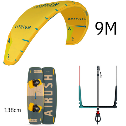 Airush Airush Kitesurf Set Lithium 9M Geel