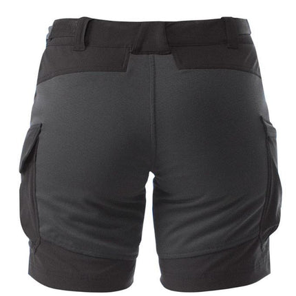 Zhik Korte Broek Dames Deck Shorts Zwart Achterkant