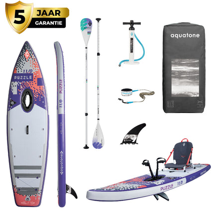Aquatone Aufblasbares Tretboot Puzzle 11'0