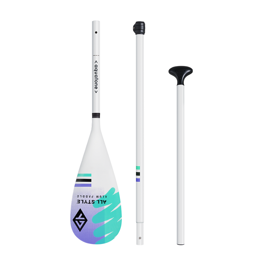 Aquatone Sup Peddel 3-delig Allstyle Dubbel Blad Aluminium