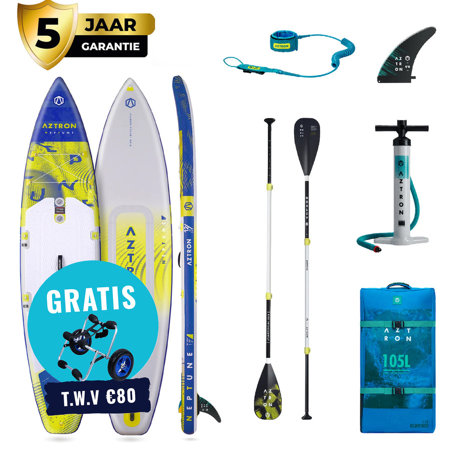 Aztron Aufblasbares SUP Premium Pro Neptune 12'6 Paket