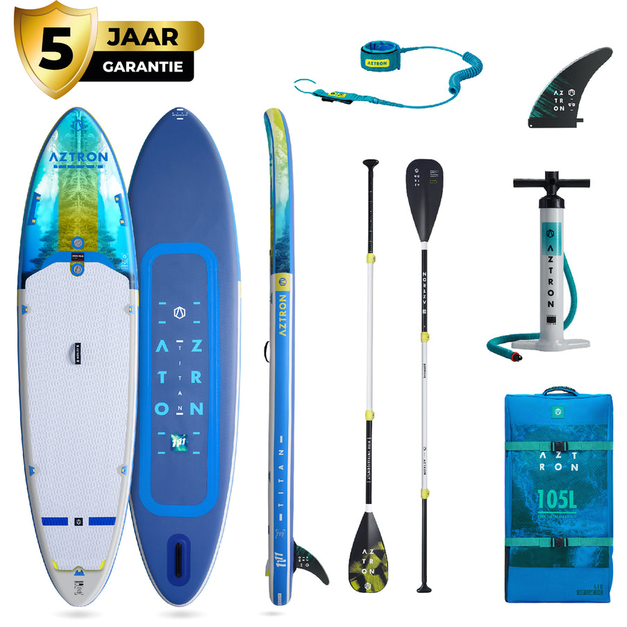 Aztron Aufblasbares SUP Premium Pro Titan 11'11 Paket