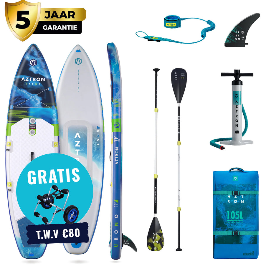 Aztron Aufblasbares SUP Premium Pro Urono 11'6 Paket