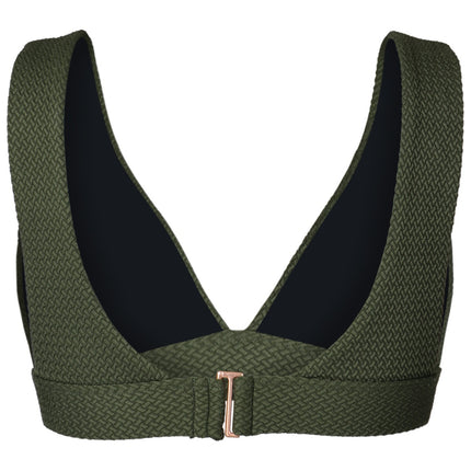 Brunotti Bikinitop Dames Forte-STR Groen