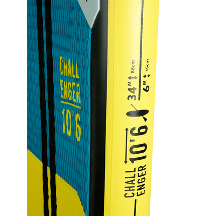 Brunotti Brunotti Opblaasbare Windsurf SUP Challenger 10.6 Geel