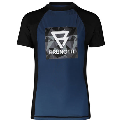 Brunotti Rashguard Jongens Waihy Blauw/Zwart