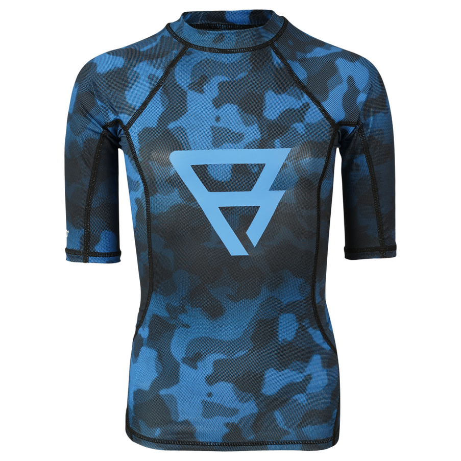 Brunotti Rashguard Jongens Waveguardy-AO Blauw