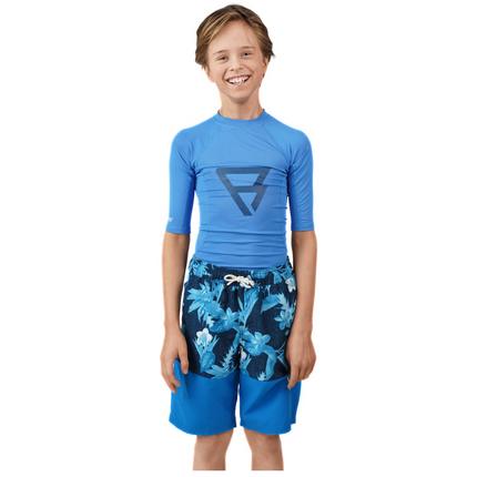 Brunotti Rashguard Jongens Waveguardy Ibiza Blauw