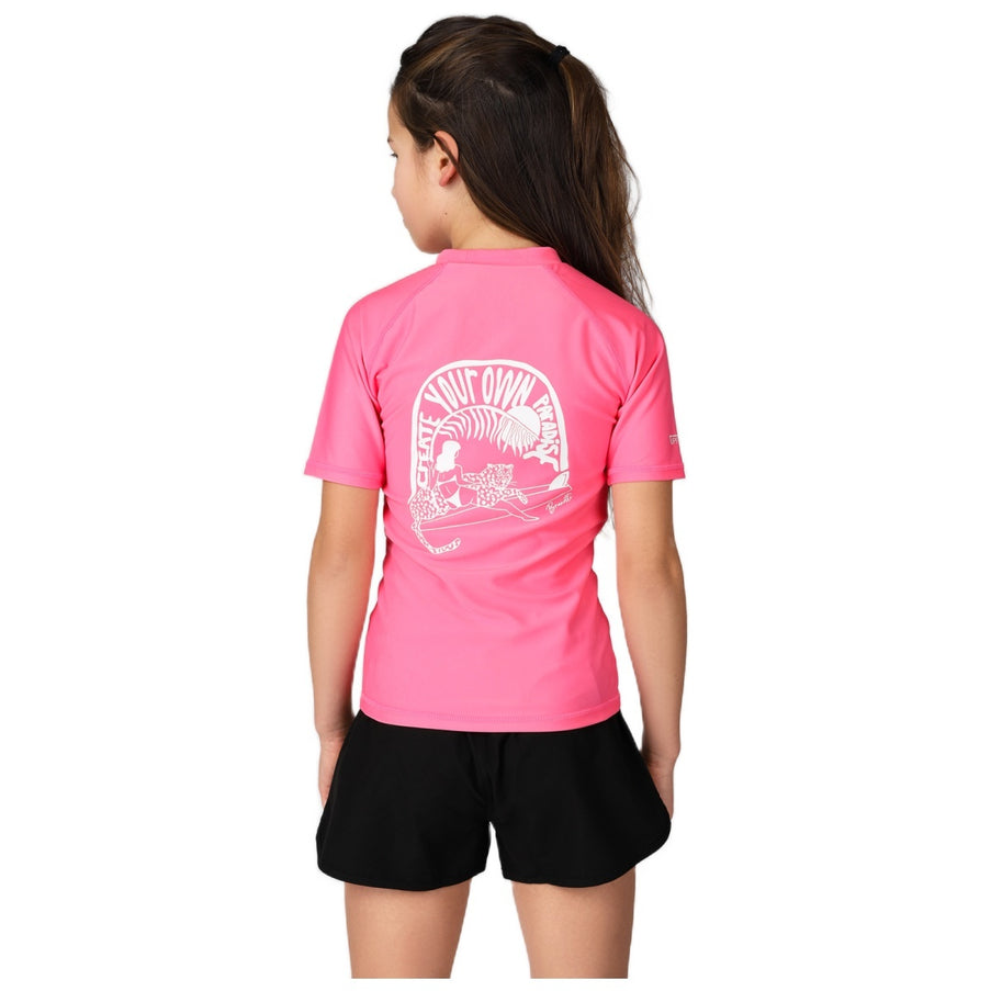 Brunotti Rashguard Meisjes Lineas Roze