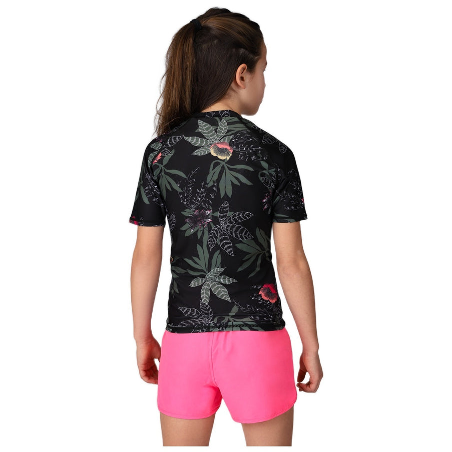 Brunotti Rashguard Meisjes Linny-AO Zwart