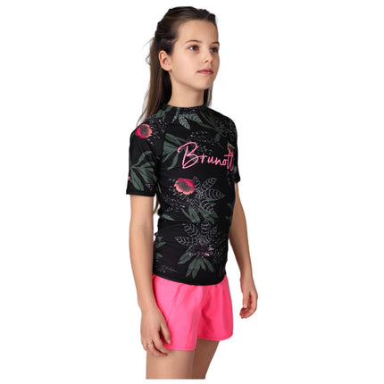 Brunotti Rashguard Meisjes Linny-AO Zwart