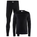 Craft Craft Thermo Set Be Active Heren Zwart