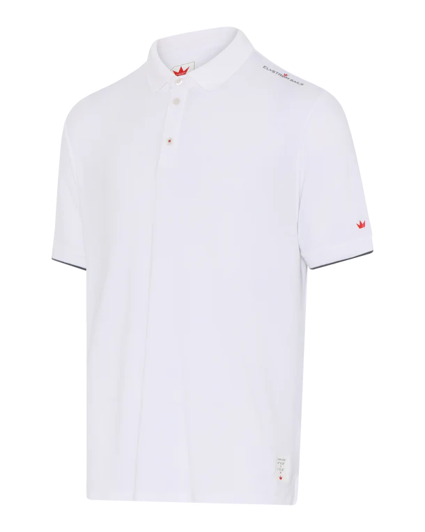 Elvstrøm SailWear Polo Heren La Baule 58 Wit