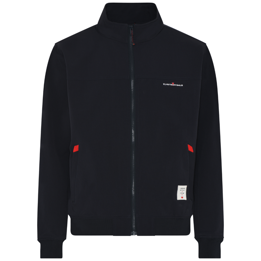 Elvstrom SailWear Crew Jas Heren London 48 Donkerblauw