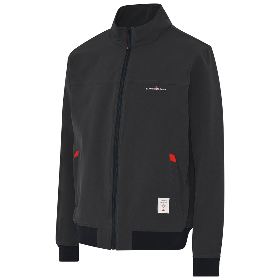 Elvstrom SailWear Crew Jas Heren London 48 Grijs