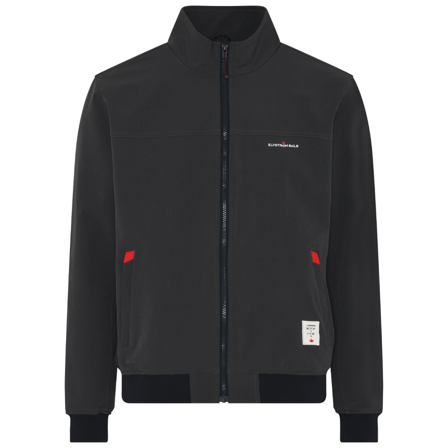 Elvstrom SailWear Crew Jas Heren London 48 Grijs