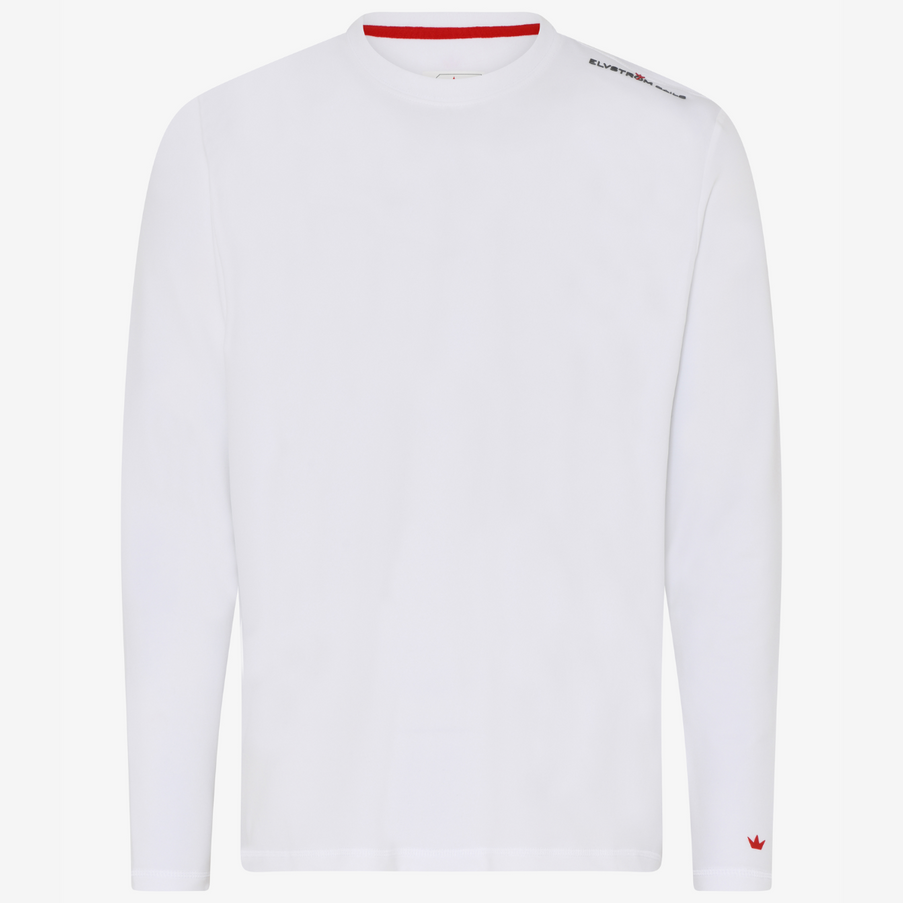 Elvstrøm SailWear Elvstrøm SailWear Longsleeve Fast Dry Heren Poole 81 Wit