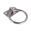EvoNautic Aanlegring RVS 10 mm plaat 60x50mm