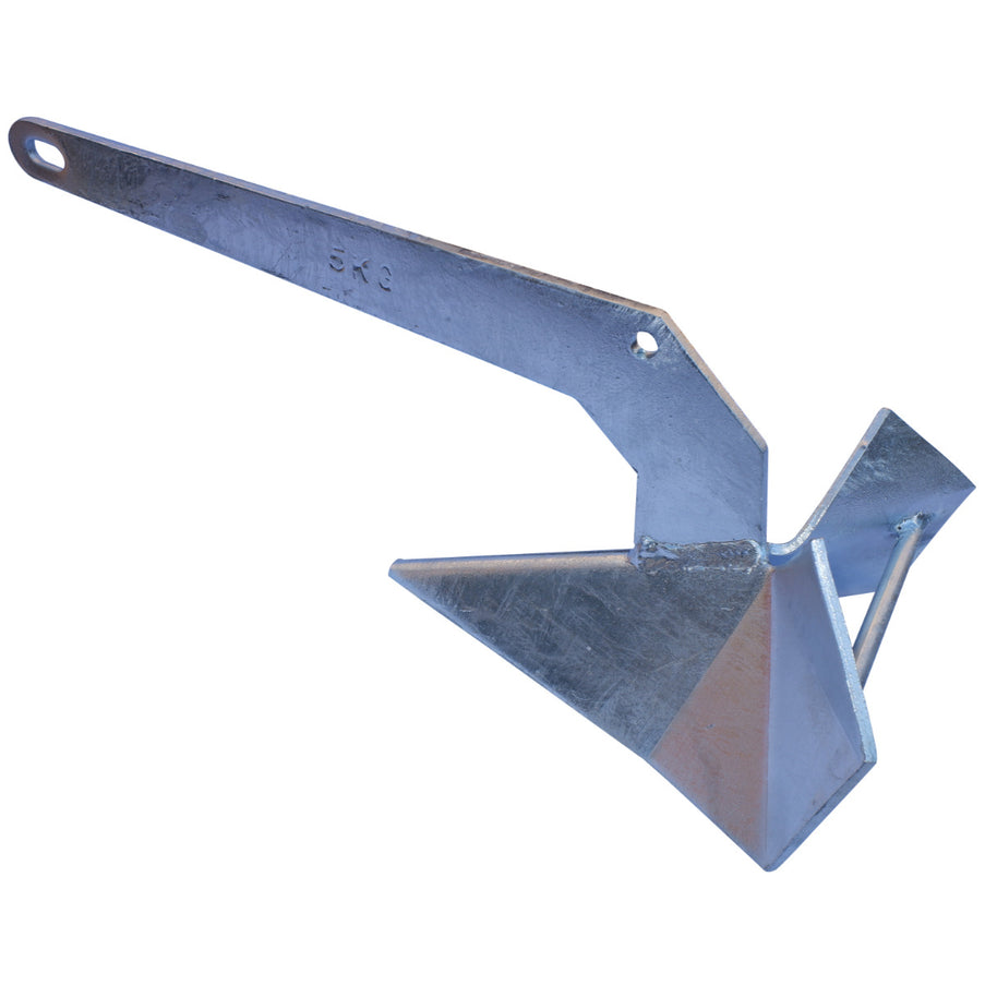 EvoNautic Delta Anker Gegalvaniseerd 5 kg