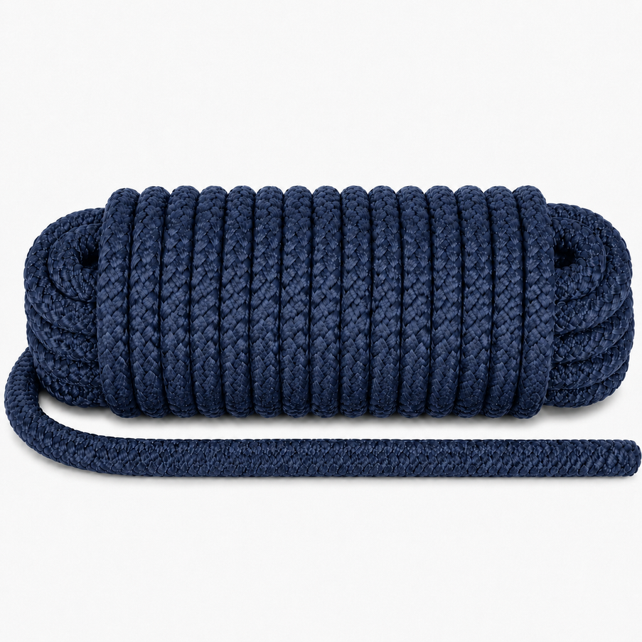 EvoNautic Landvast 12 mm 10 m 16-strengs Donkerblauw