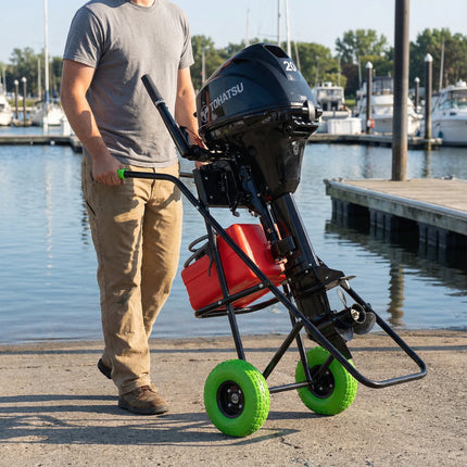 HIBO Außenbordmotor Trolley PU Räder