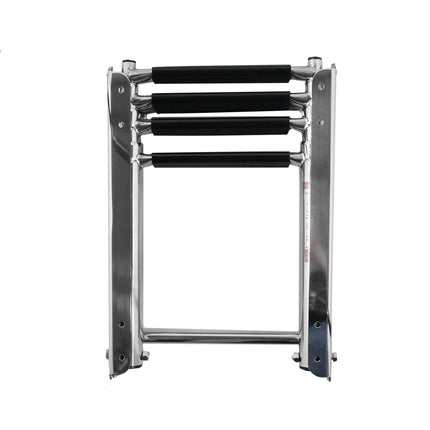 EvoNautic Zwemtrap Onder Platform Telescopisch/Uitschuifbaar 4-treden RVS316