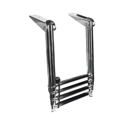 EvoNautic Zwemtrap Onder Platform Telescopisch 4-treden RVS316