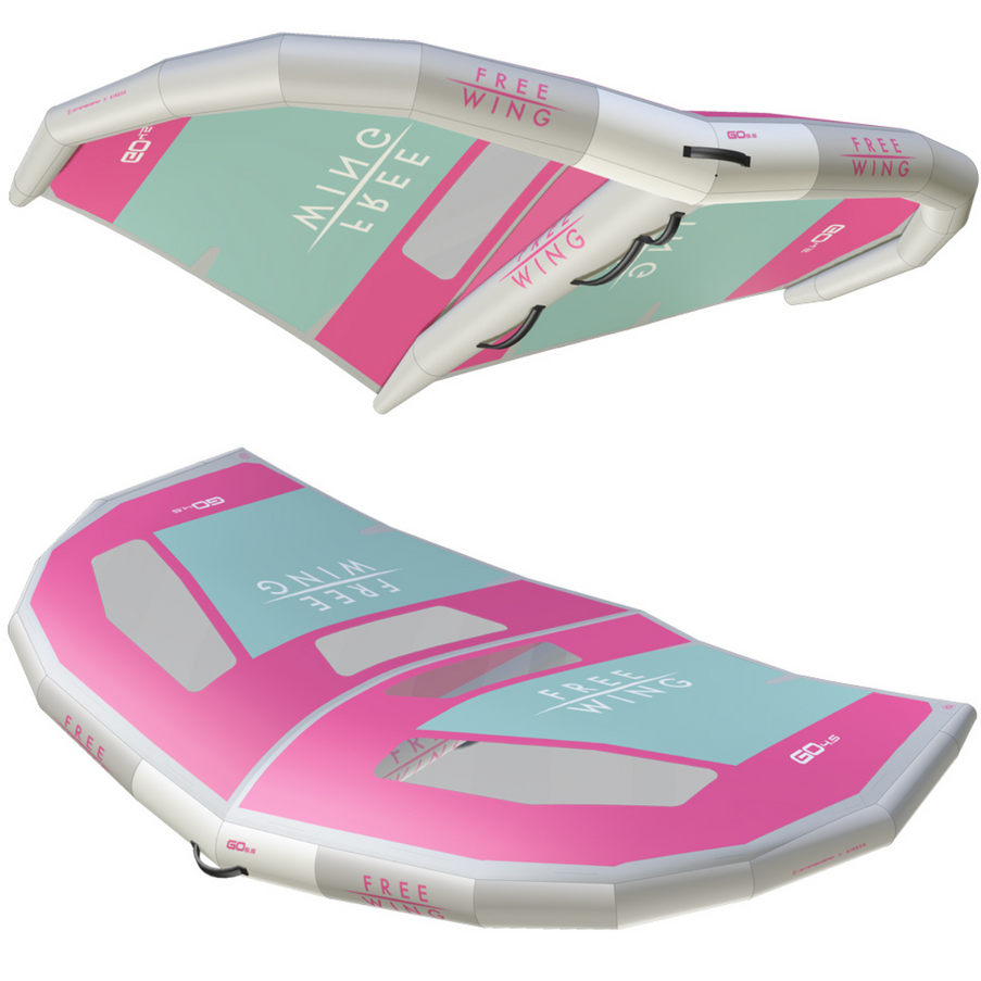 Freewing Wing Foil GO V2 Blauw/Roze