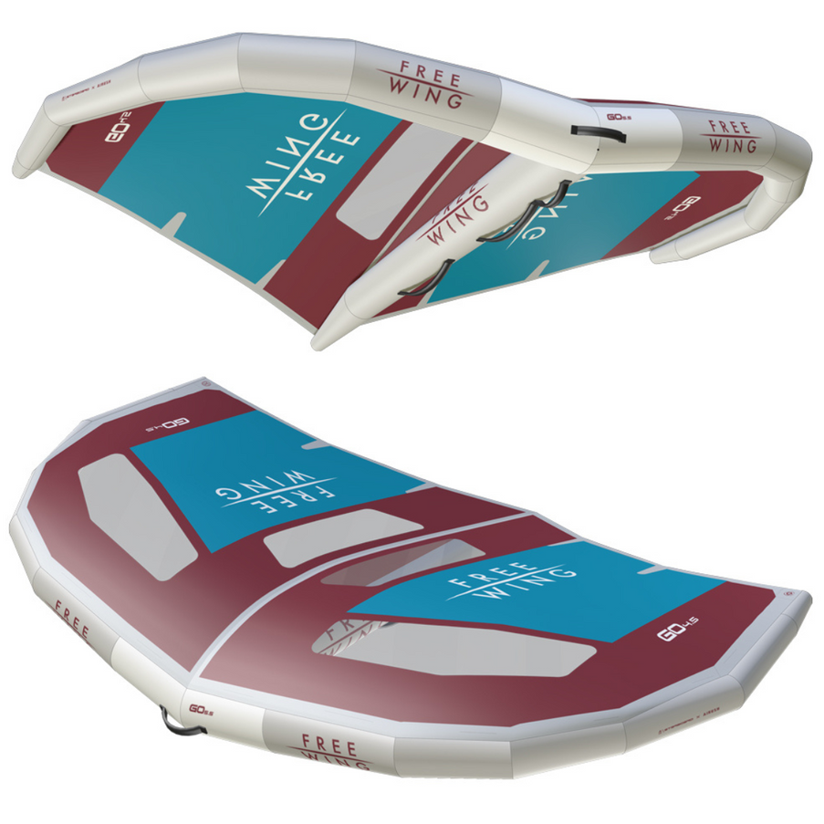 Freewing Wing Foil GO V2 Rood/Donkerblauw