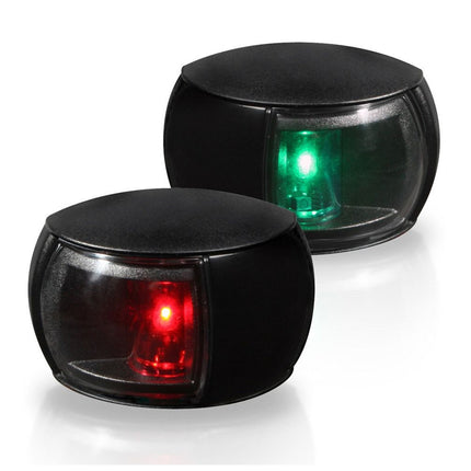 Hella NaviLED Compact Stuurboord/Bakboord Set Zwart/helder navigatielicht boot