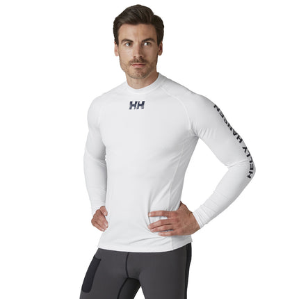 Helly Hansen Helly Hansen Lycra Shirt Lange Mouwen Heren Wit