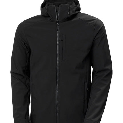 Helly Hansen Helly Hansen Softshell Jas Heren Paramount met Capuchon Zwart