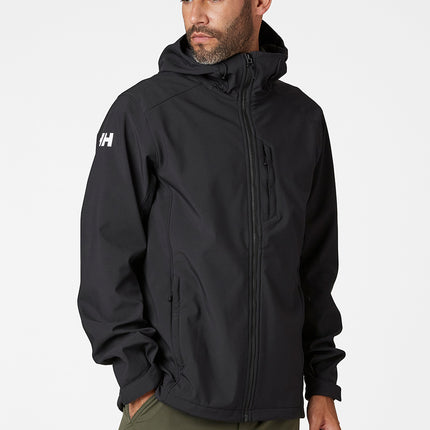 Helly Hansen Helly Hansen Softshell Jas Heren Paramount met Capuchon Zwart