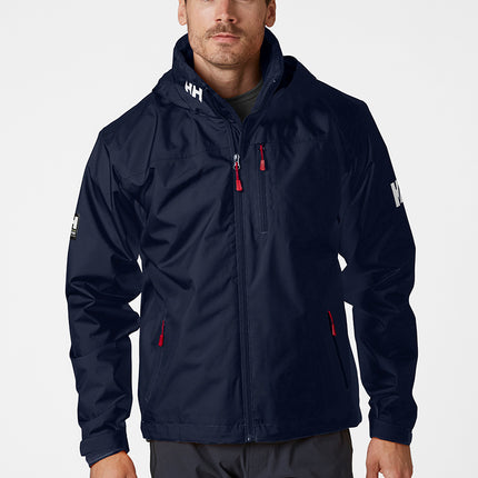 Helly Hansen Jas Heren Crew Gevoerd met Capuchon Donkerblauw