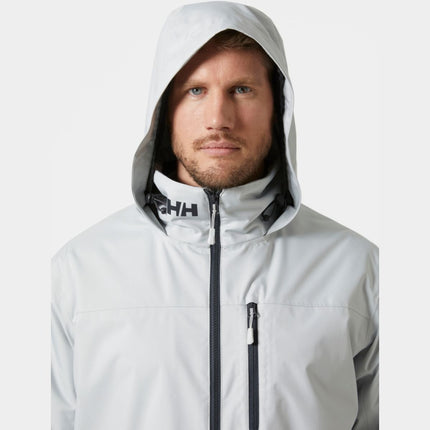 Helly Hansen Jas Heren Crew Midlayer Met Capuchon 2.0 Grijs