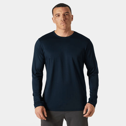 Helly Hansen Longsleeve Heren Tech Crew 2.0 Donkerblauw