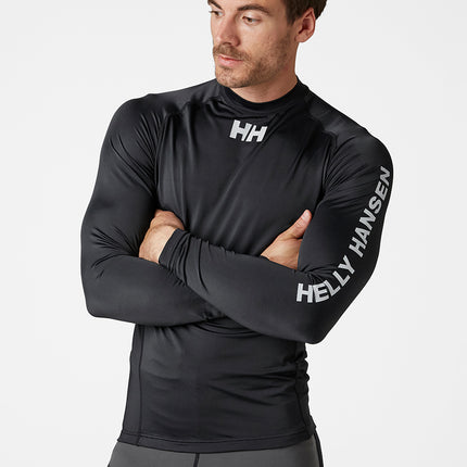 Helly Hansen Lycra Shirt Lange Mouwen Heren Zwart
