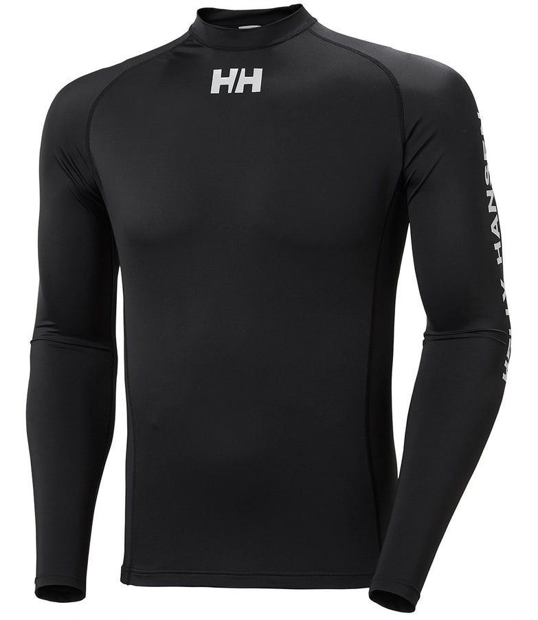Helly Hansen Lycra Shirt Lange Mouwen Heren Zwart