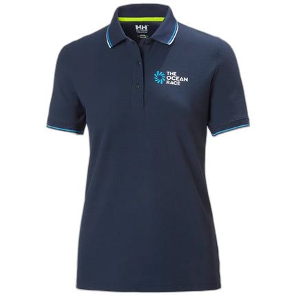Helly Hansen Polo Dames Ocean Race Donkerblauw