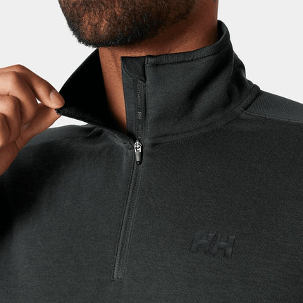 Helly Hansen Pully Heren HP Halve Rits Zwart